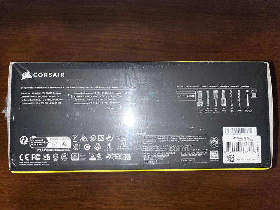 Fonte Corsair HX1000i – NOVA Selada