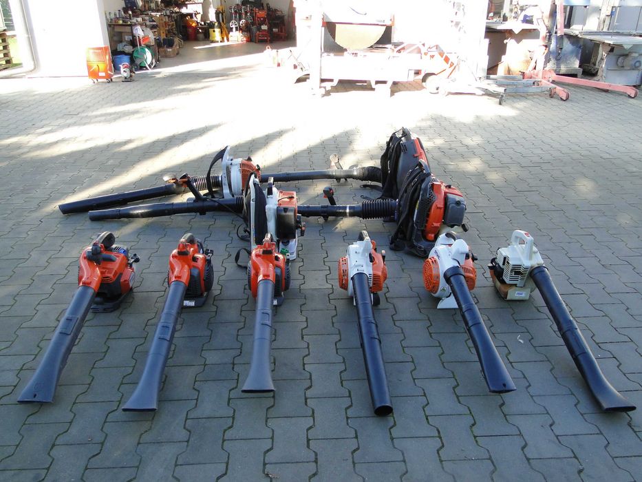 Dmuchawa spalinowa do trawy liści śniegu plecakowa STIHL Husqvarna