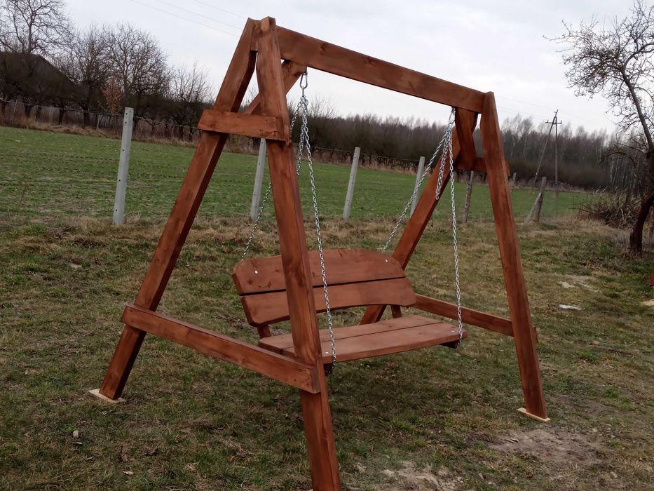 Huśtawka ogrodowa, solidna konstrukcja