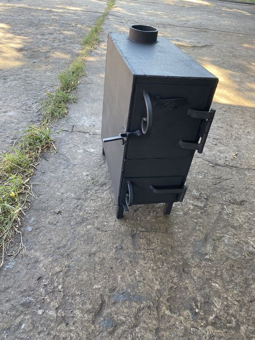 Буржуйка,  Канада , печь с водяным  контуром