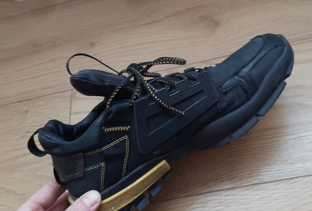 Мужские кожанные кросовки