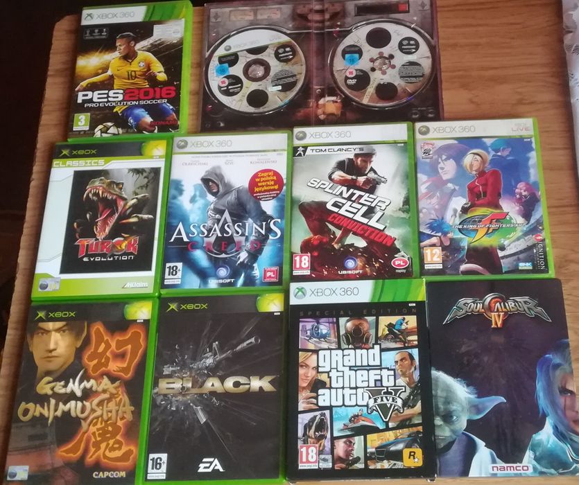 Gry PL Xbox 360 + Akcesoria PAL