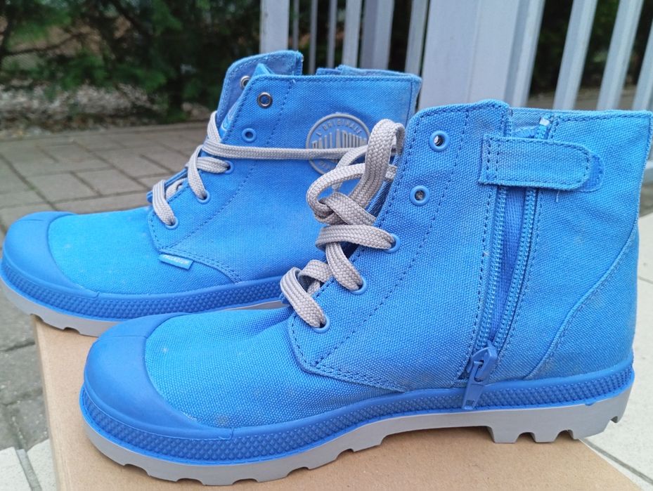 Dziecięce trapery PALLADIUM DUO CHROME Zipper