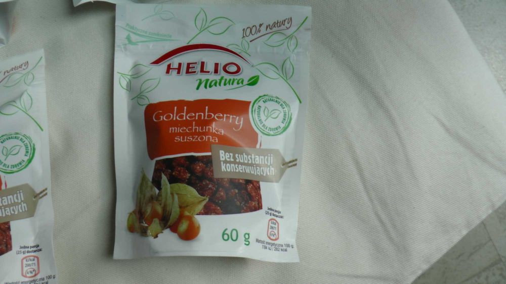 Miechunka Goldenberry Miechunka suszona Helio Natura 60g,