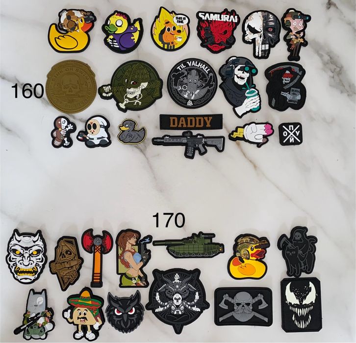 Патчі брелоки відкривачки пвх для військових