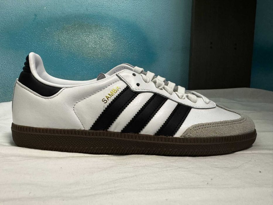 adidas Samba OG – Cloud White / Core Black | NUNCA USADO!