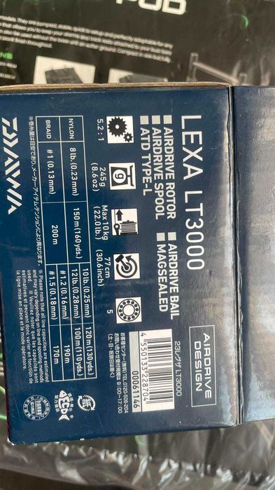 Катушка Daiwa 23 Lexa LT 3000