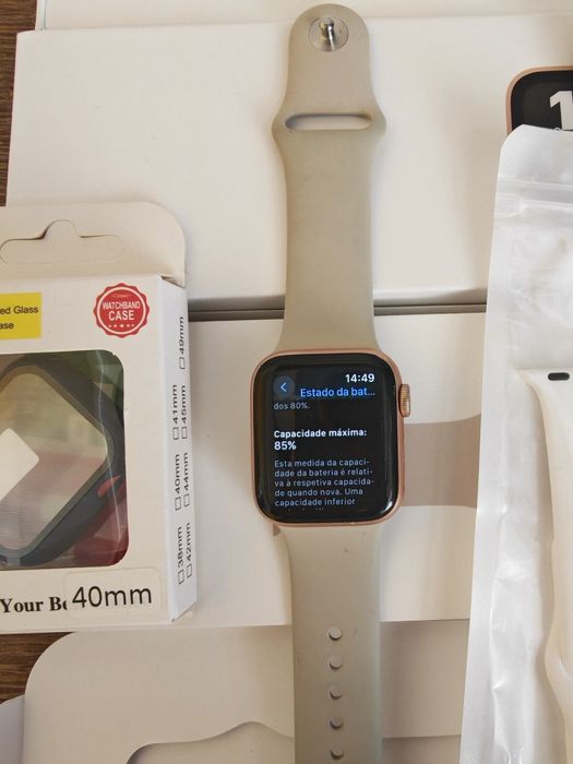 Apple Watch Se 2020 40MM GPS Gold/Rosa Aceito Retomas