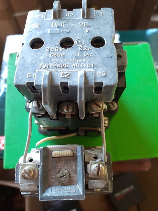 ПМЕ 2, Електромагнітний пускач, реверс, виготовлення шаф керування