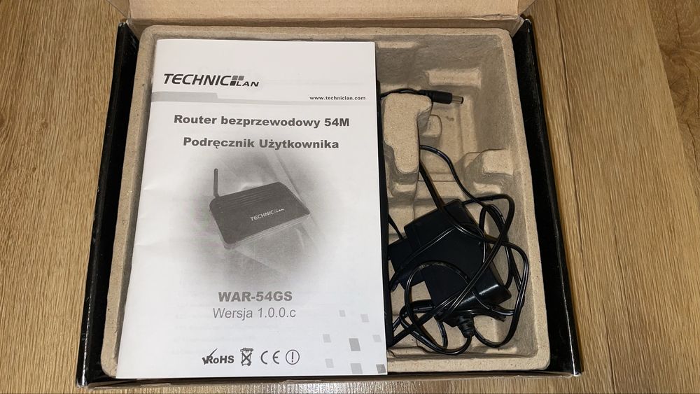 Router bezprzewodowy - TECHNICLAN WAR-54GS