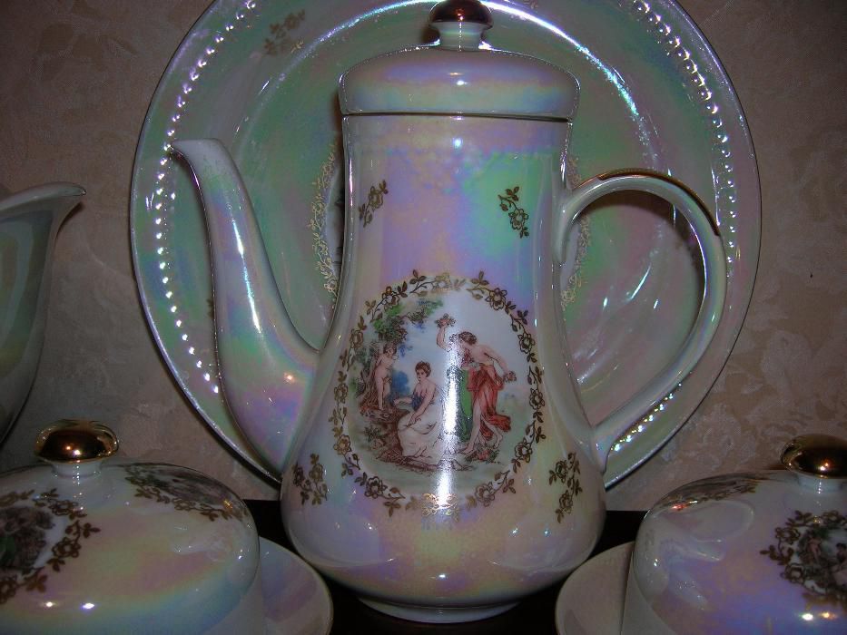 НОВЫЙ! ОРИГИНАЛ! Сервиз Мадонна ГДР времен СССР столовый и чайный