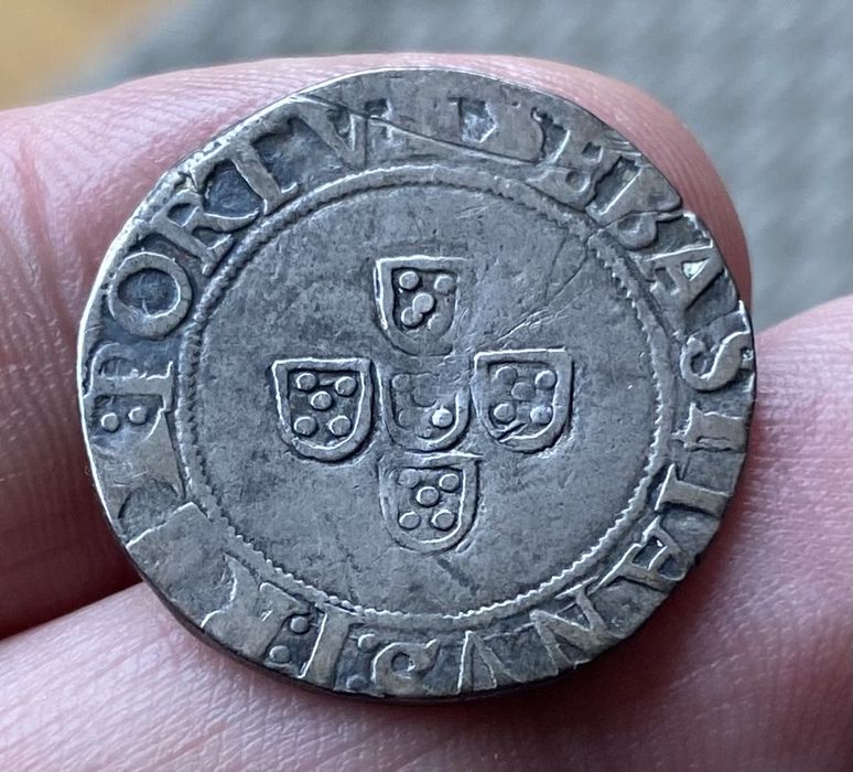 Moeda 1175 - D. SEBASTIAO I - 1/2 Tostao