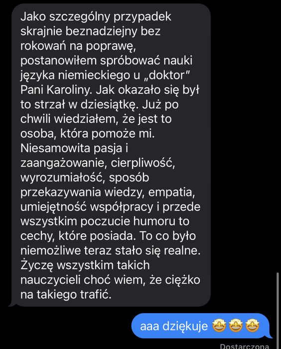 Lekcje, konwersacje, korepetycje NIEMIECKI, pomoc językowa
