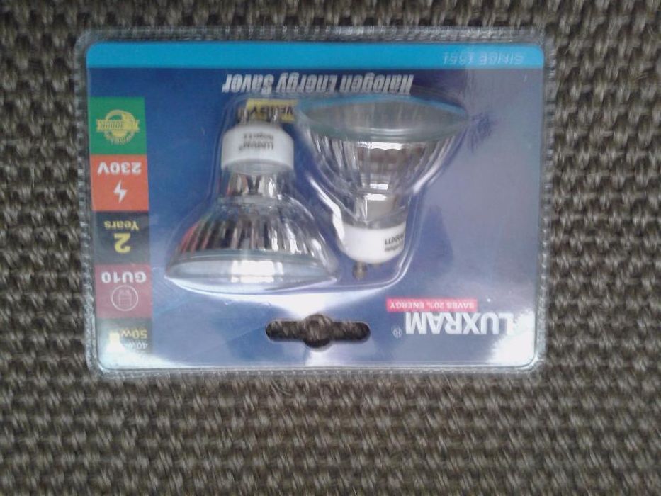 Lâmpadas halogeno g10 50 watts como novas