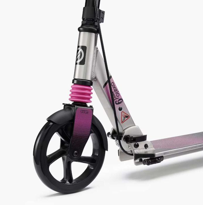 DECHATLON OXELO TROTINETE MID9 CRIANÇA ROSA **como nova**