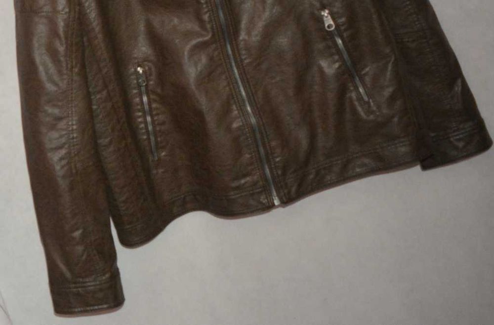 Męska ramoneska C&A z eco skóry XXL