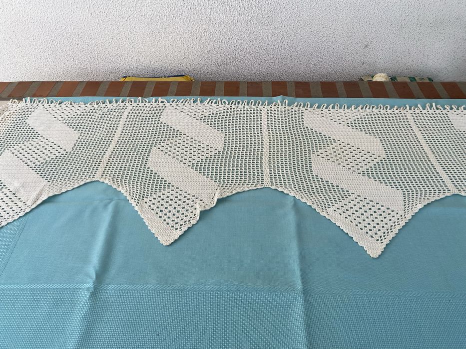 Renda em croche para decoraçao