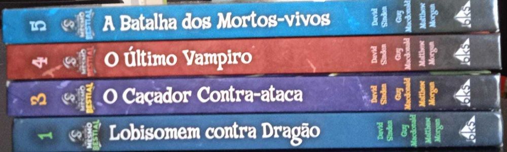 Livros de aventuras: Uma história mesmo bestial