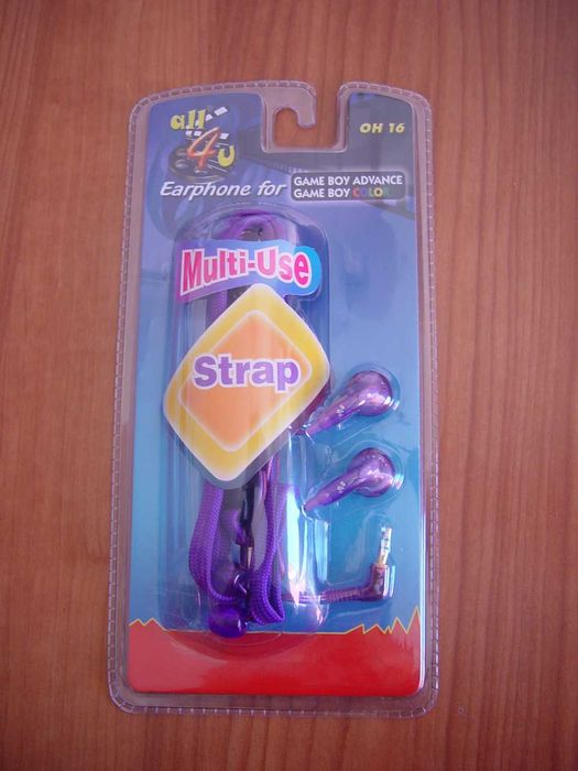Headphones para Game Boy Advance ou Color