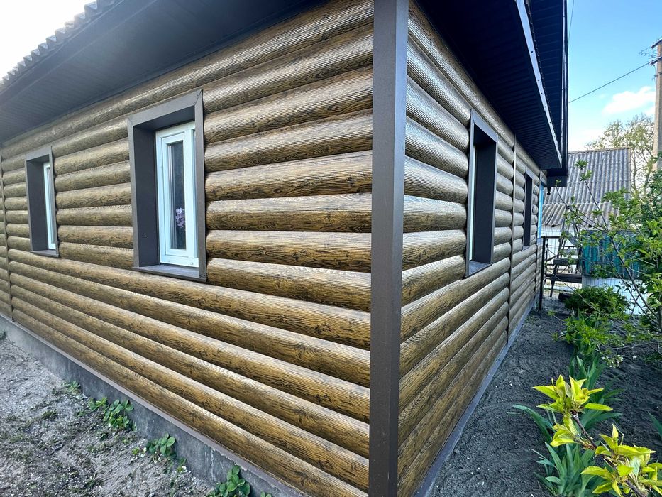 Металочерепиця та металопрофіль, металевий блок хаус (сайдинг)