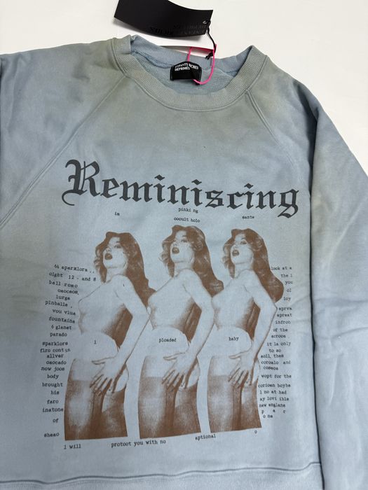 свитшот Enfants riches deprimes худи erd Reminiscring blue M L