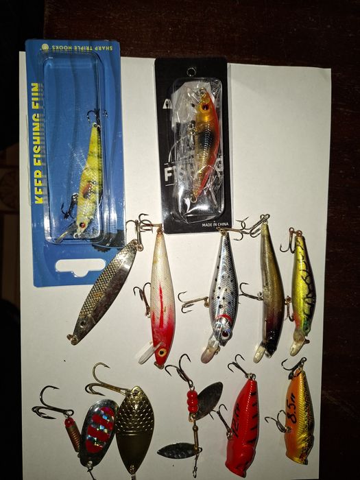 Приманка, хищьник, воблер, рыбалка одним лотом