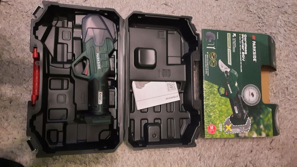 Nozyce akumulatorowe sekator Parkside 3lata gwarancji