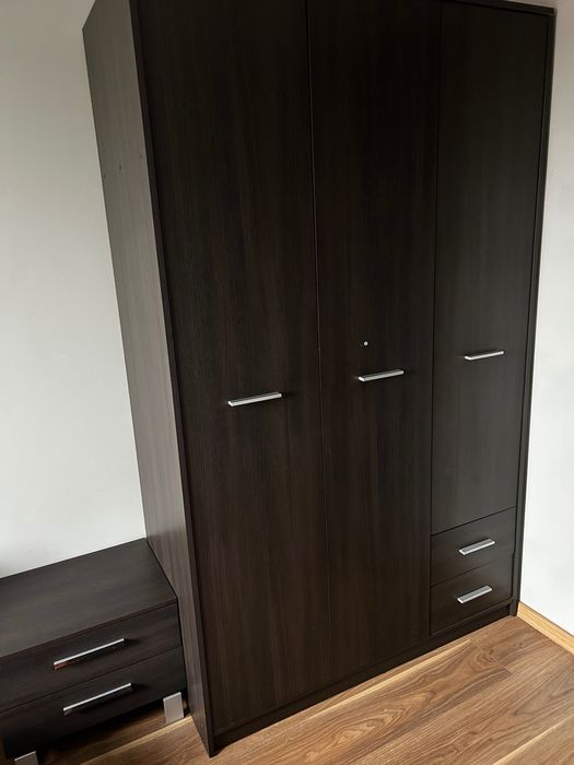 Szafa trzydrzwiowa nepo plus Black White 200x118