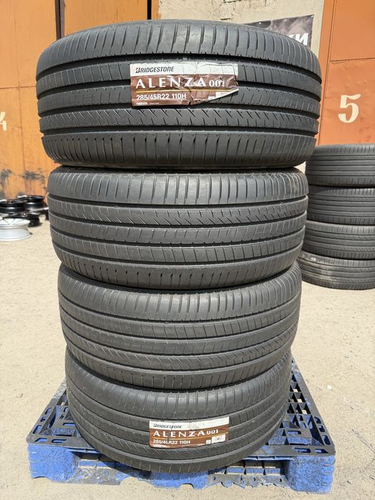 285/45 r22 Bridgestone Alenza 001 Резина летняя НОВАЯ Japan
