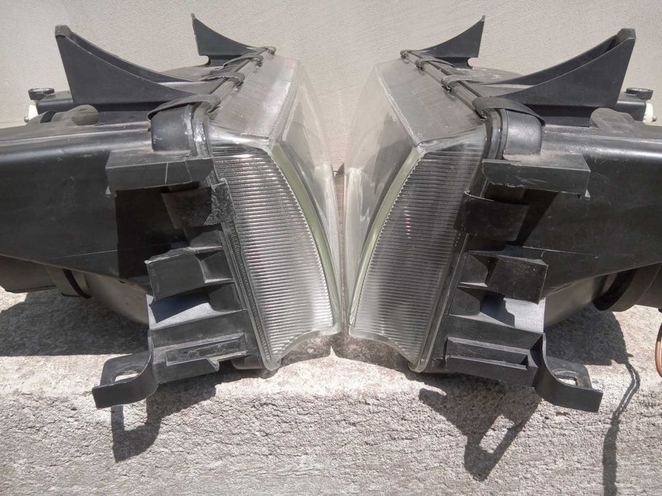 Lampy reflektory soczewki + ringi Hella Celis Black BMW E36 RARYTAS