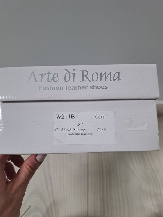 Buty (ślubne) na obcasie r. 37 Arte di Roma