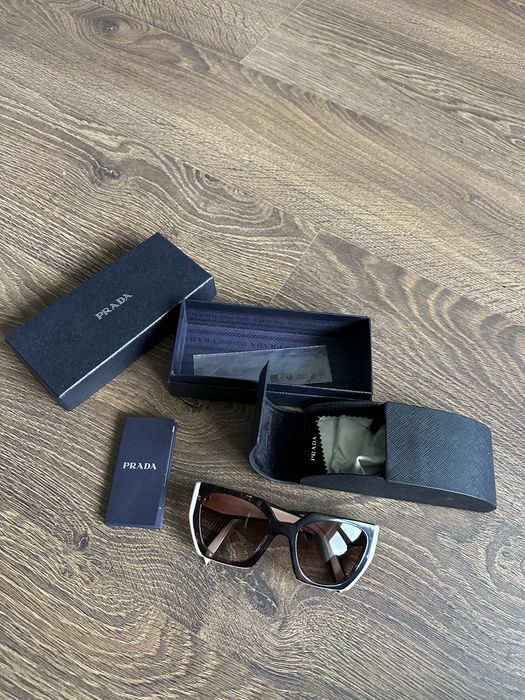 Okulary przeciwsłoneczne Prada spr 15w PR15WS 01R0A6 Havana