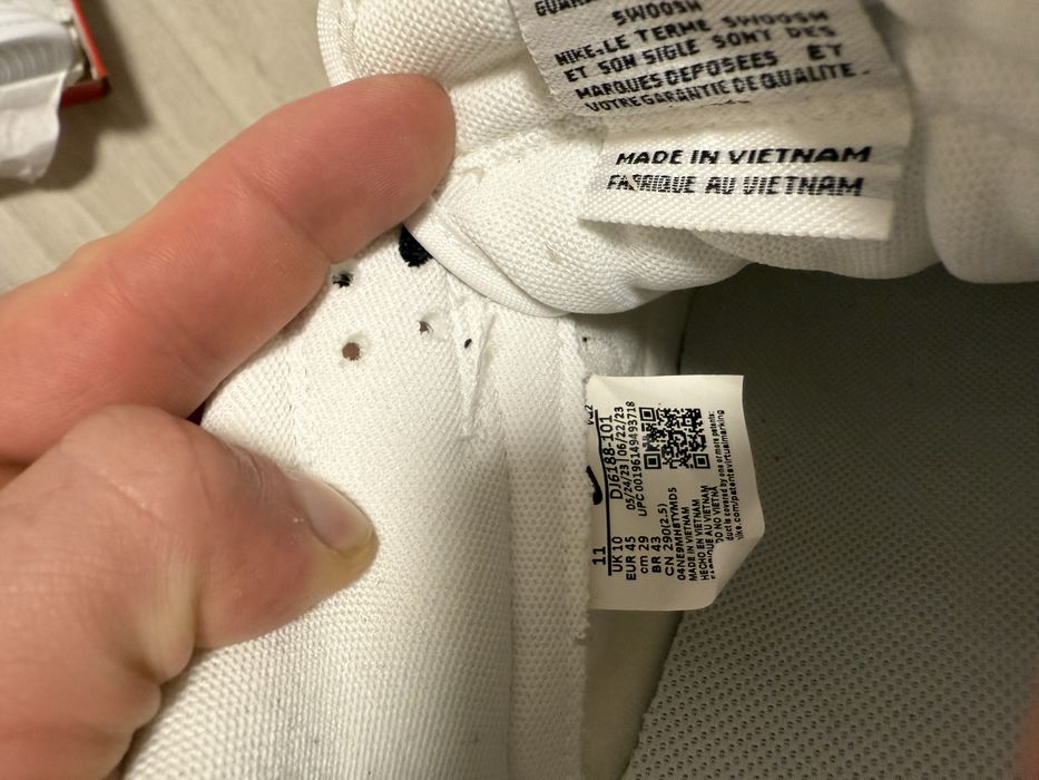 nike dunk reverse panda 11 dj6188 оригинал 44