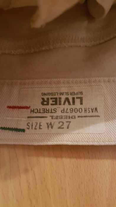 Calça Diesel rapaz tamanho 27