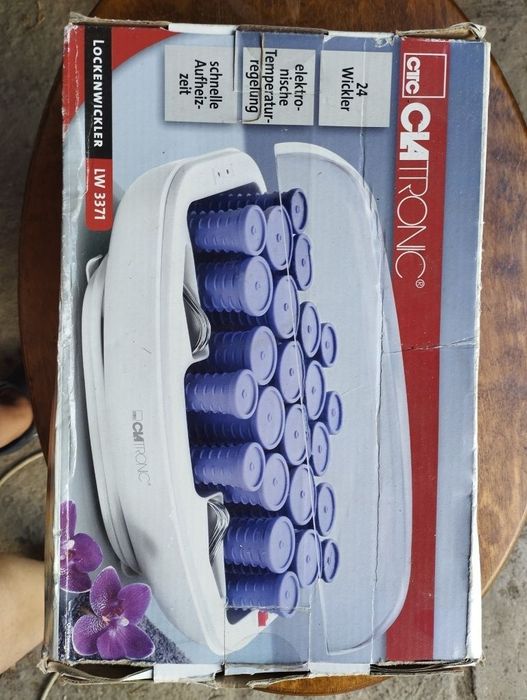 Termoloki wałki do włosów na gorąco Clatronic nieużywane lokówka