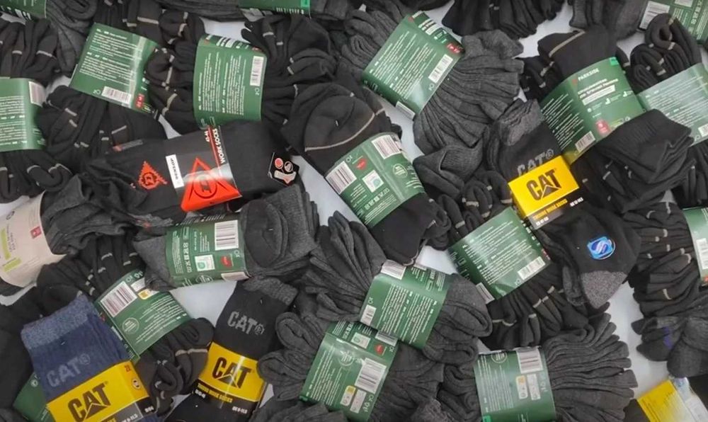 Чоловічі робочі шкарпетки оптом сток шкарпеток CAT PARKSIDE LIVERGY