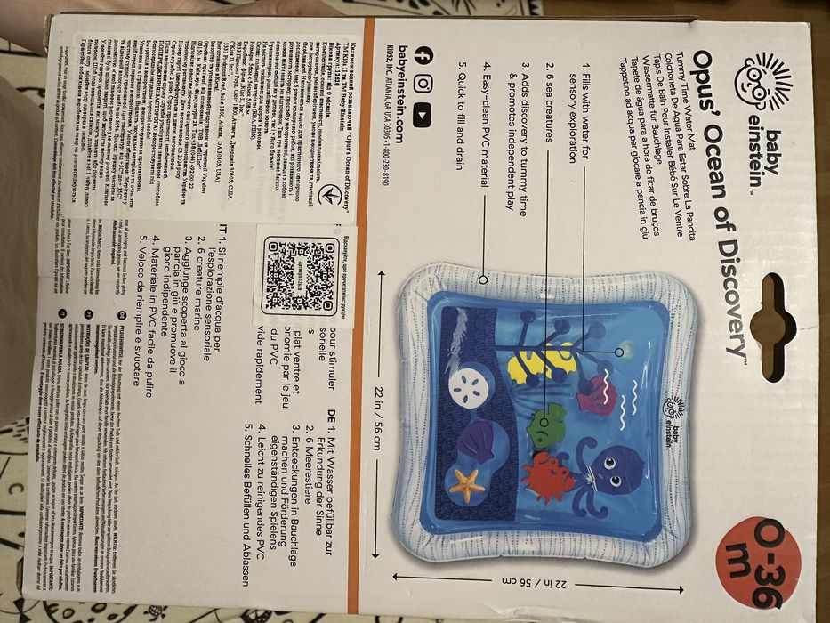 Водний килимок Baby Einstein