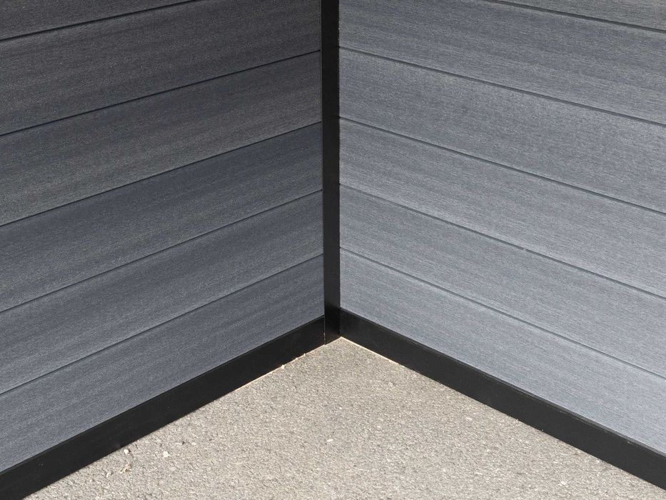 Domek ogrodowy kompozytowo-aluminiowy z pergolą