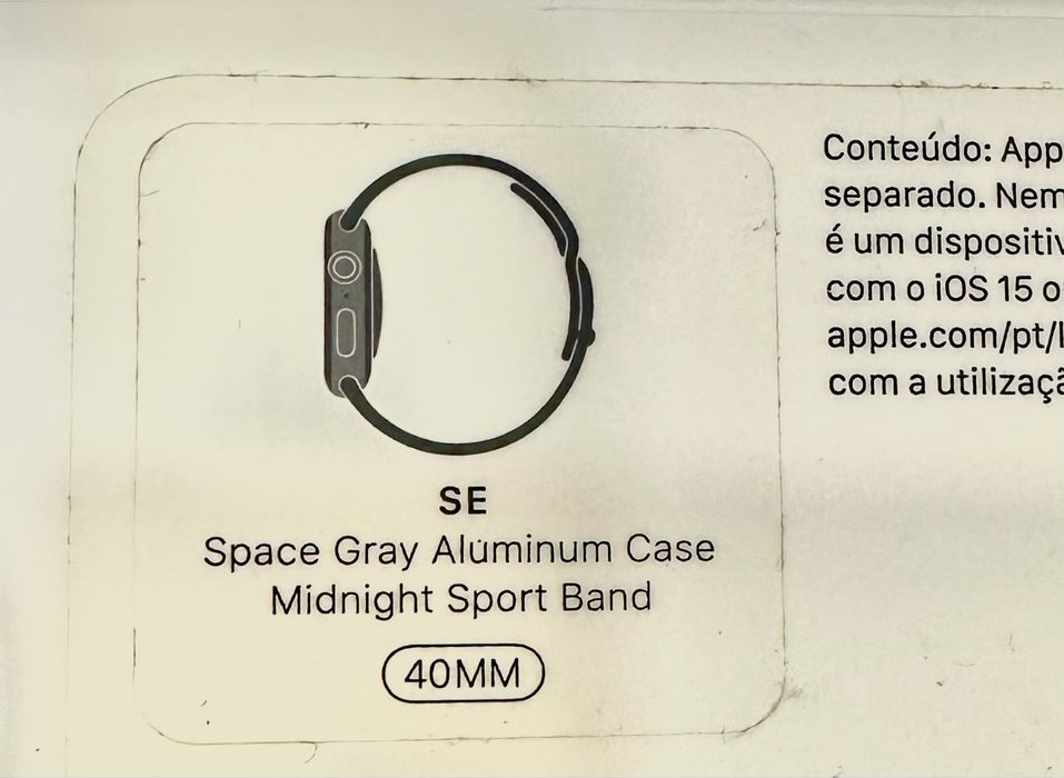 Applewatch SE aluminio 40mm