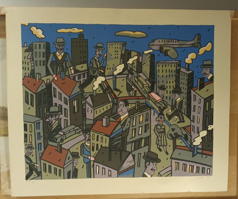 Serigrafia de António Segui