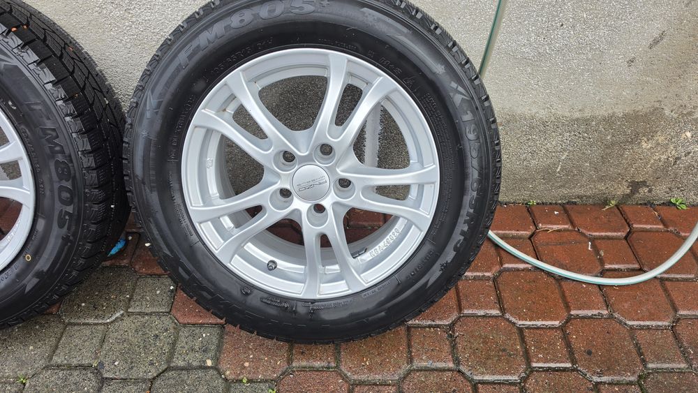 Nowe Felgi Anzio 15" 5x108 z oponami Firemax FM805+