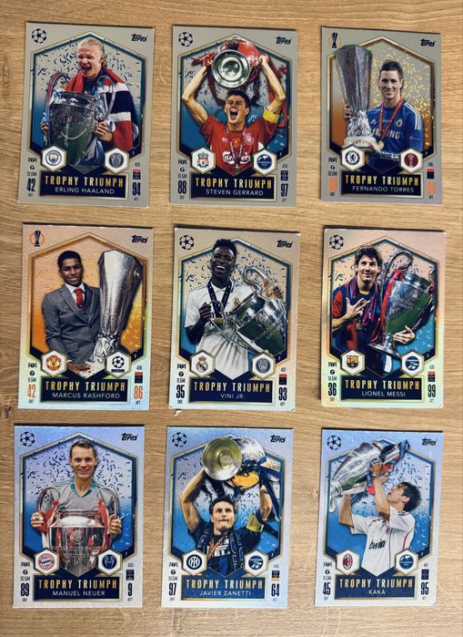 Match Attax 2024/2025 Trophy Triumph zestaw
