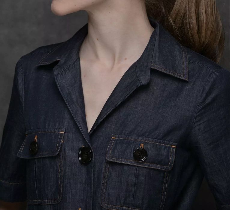 Лляний комбінезон  від massimo dutti