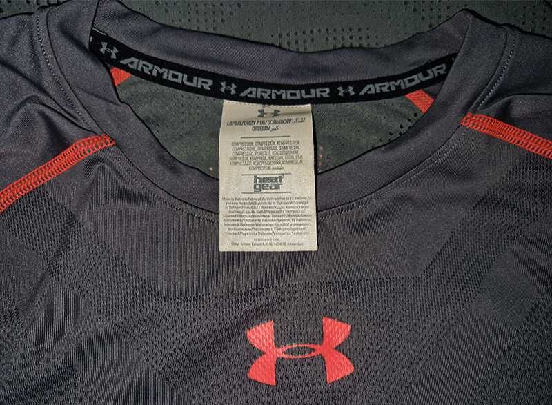 Under Armour HeatGear koszulka kompresyjna rozmiar: LG