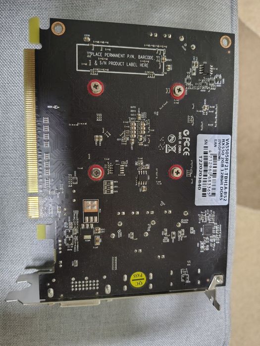 Видеокарта rx 550 2Gb 128bit DDR5