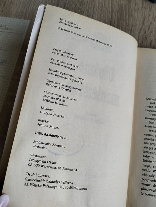 Agatha Christie. Uśpione morderstwo