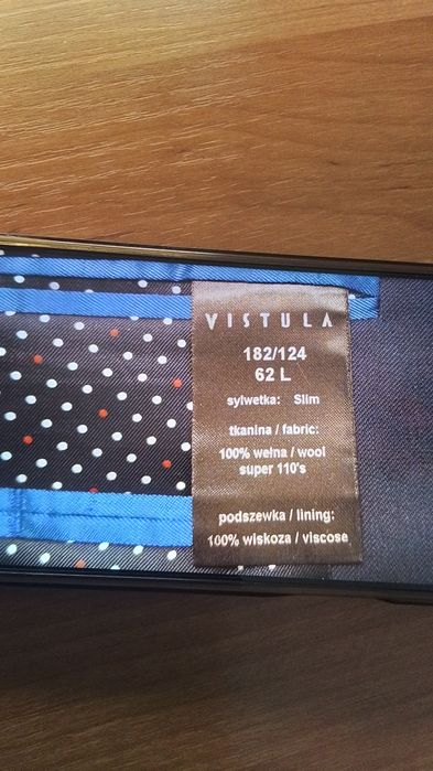 Marynarka Vistula 62l 182/124 OKAZJA !!!