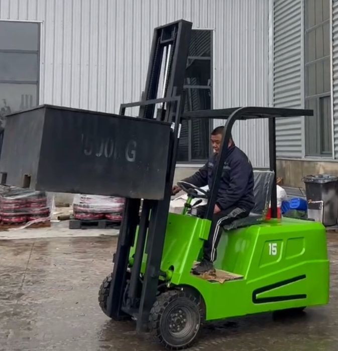 Електронавантажувач кара  погрущик 1т 1,5т 100ан Літій акб 3000ват