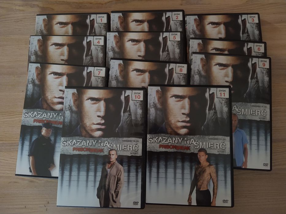 Skazany na śmierć sezon 1 DVD