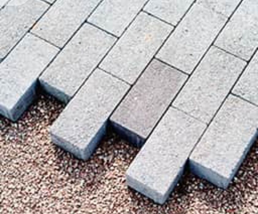 Brukarstwo Bruki Układanie kostki  kostka brukowa